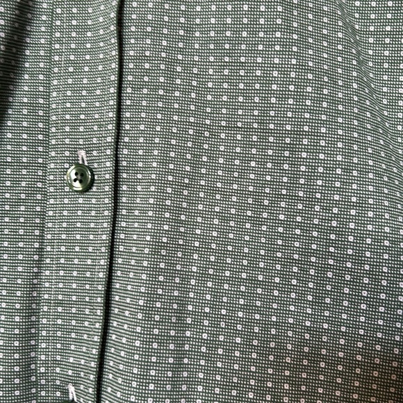 BOSS | Open Green Printed Slim Fit Shirt - Picture 7 of 12